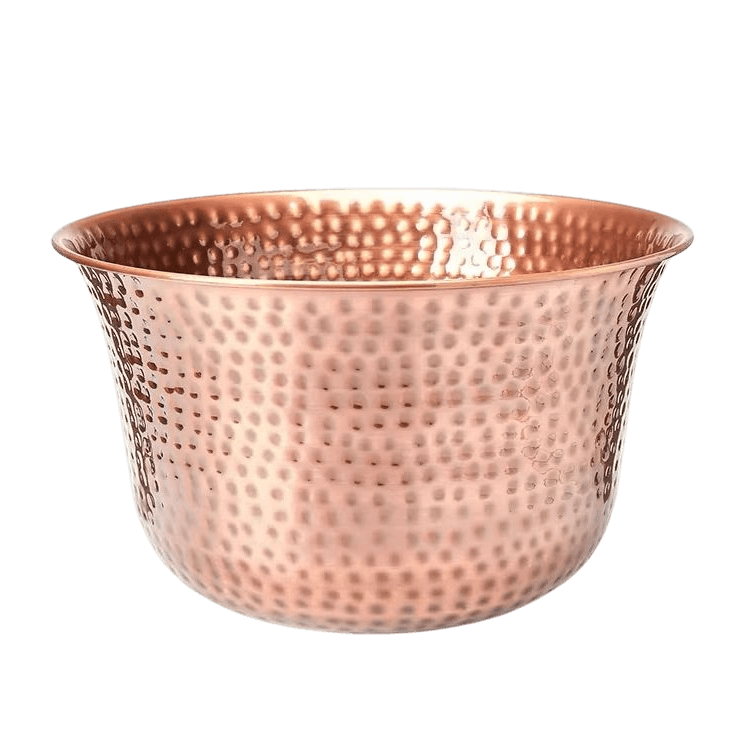 IRON HAMMER GARDEN HOSE POT (GOLD)